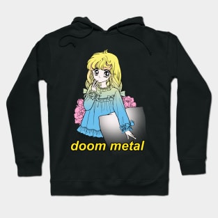 Doom Metal / Aesthetic Nihilist Meme Design Hoodie